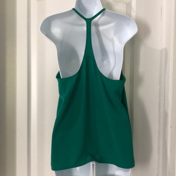 Medium green Leith T back camisole - Picture 5 of 7